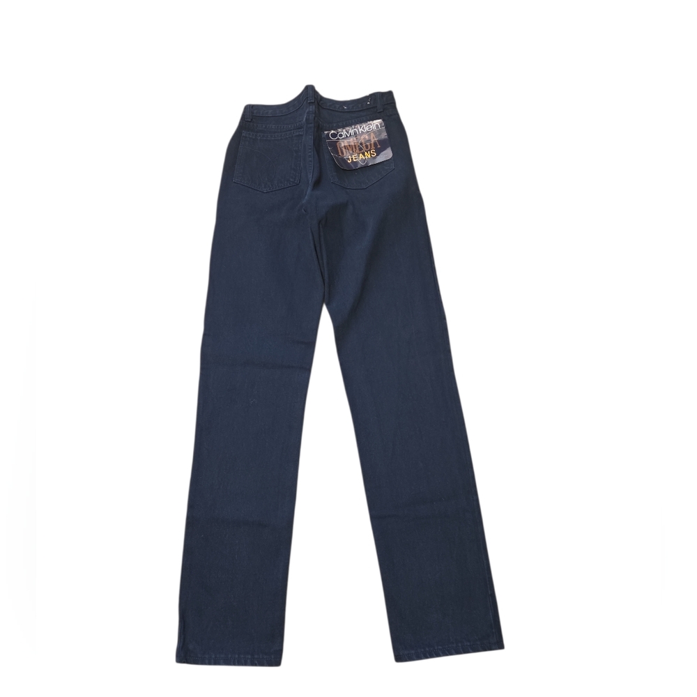 Vintage‎ 80s Calvin Klein Dark Blue Dead Stock Union Made Omega Womens Jeans 31